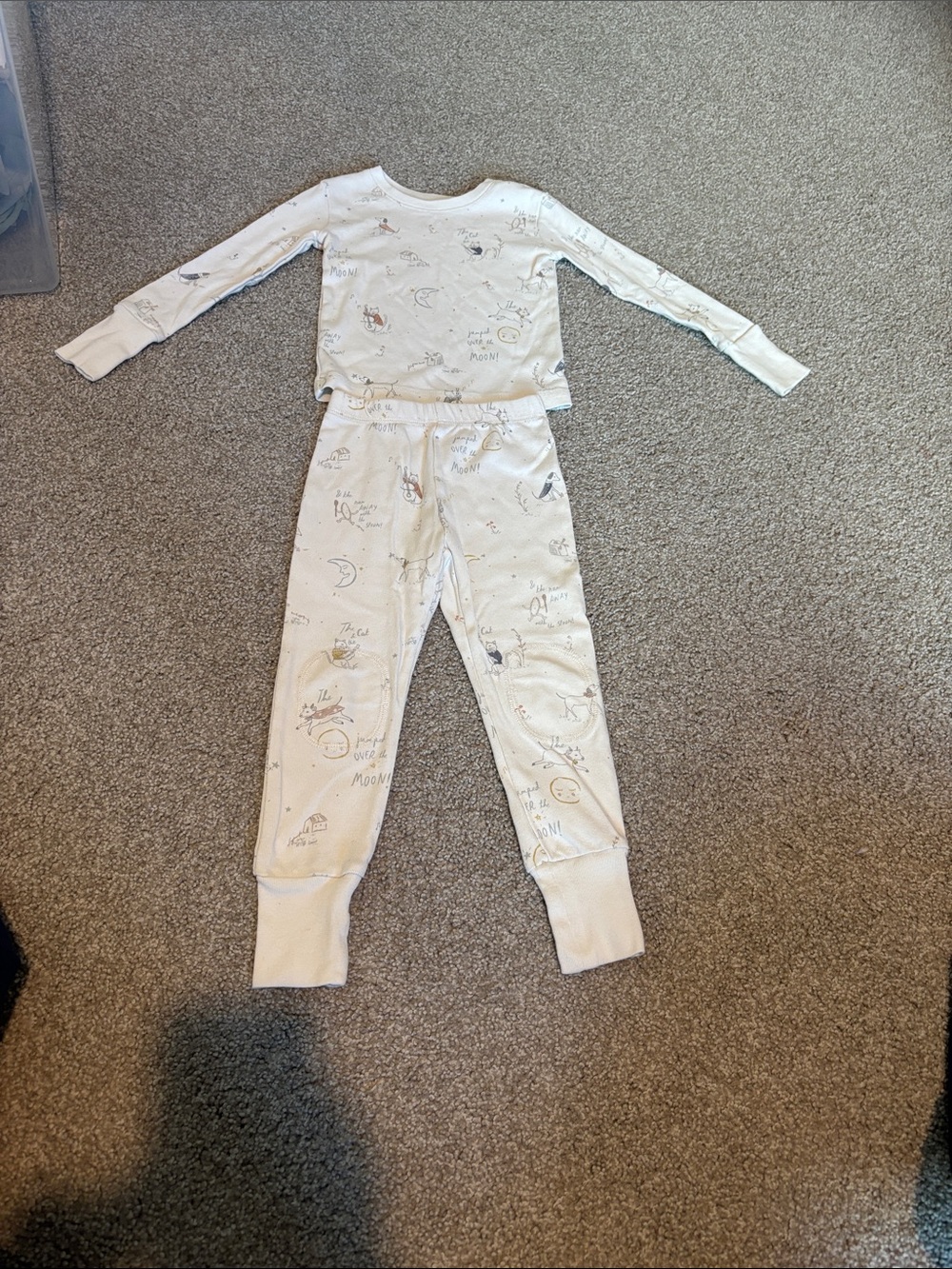 Pehr toddler Over the Moon pajama set